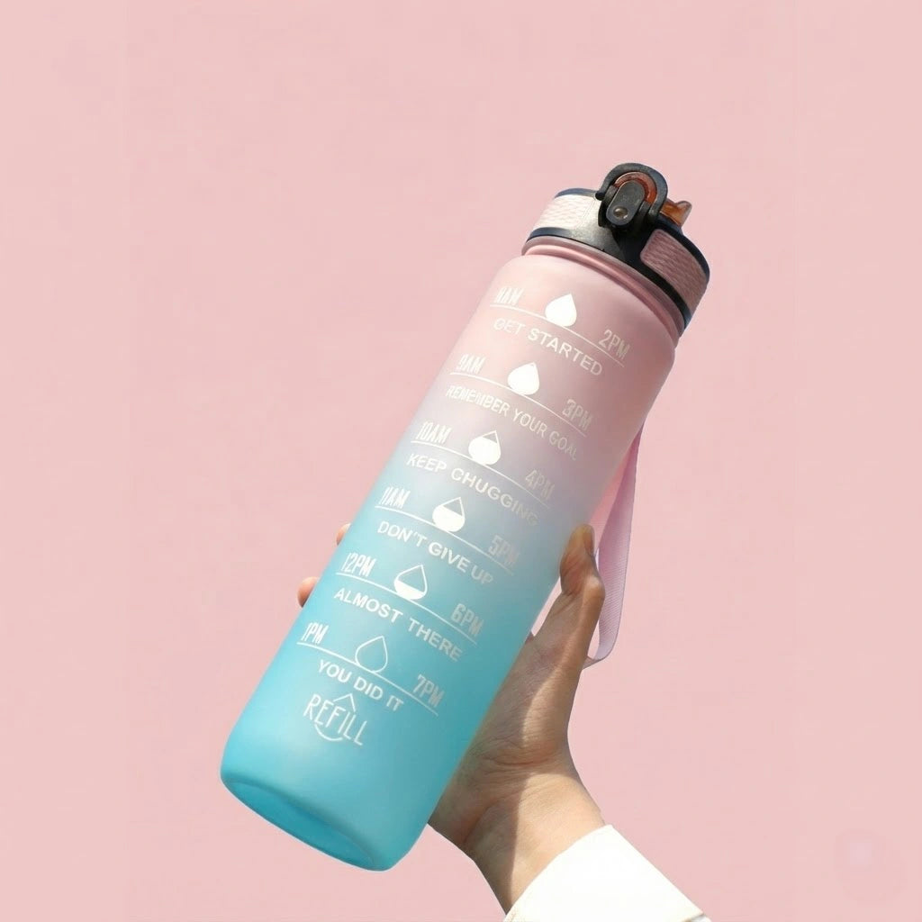 1L Motivation Water Bottle