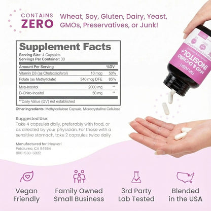 Myo & D-Chiro Inositol+